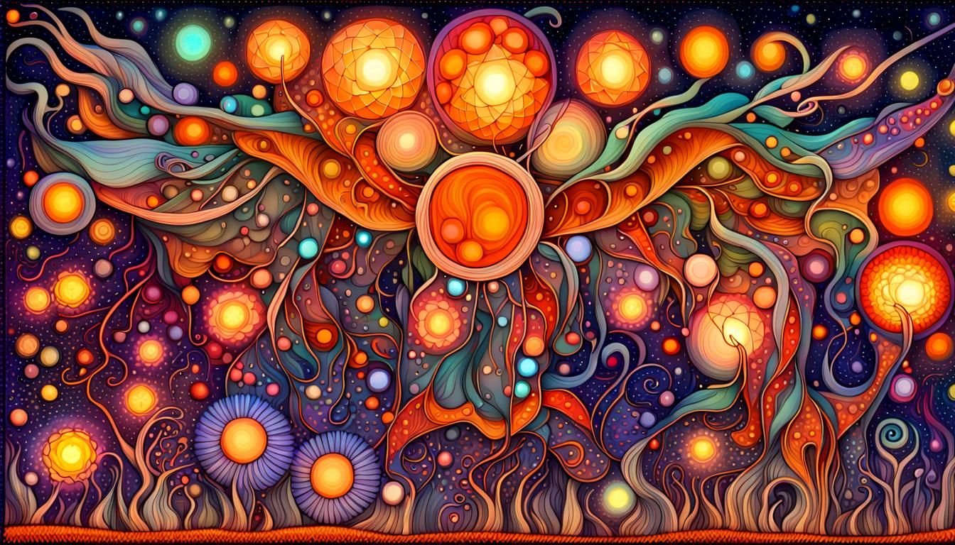 Fireflies Flora intuitive interface hyper adaptive  fire opa...