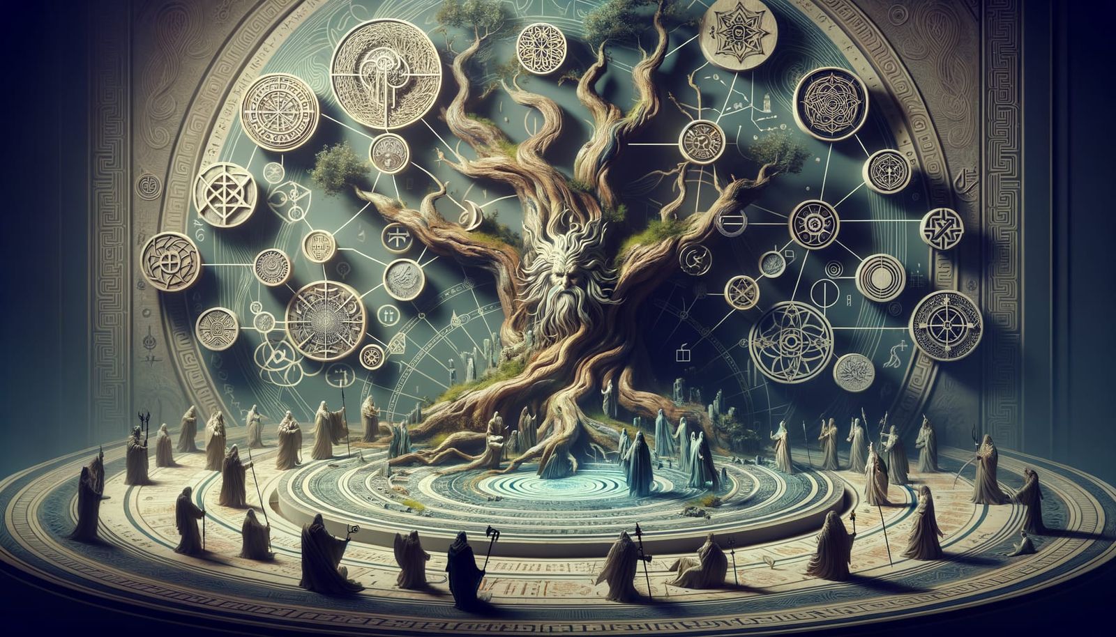 Yggdrasil  by @KrisB