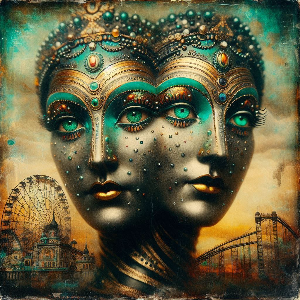 The amusement park you dream of on misty moonlit nights