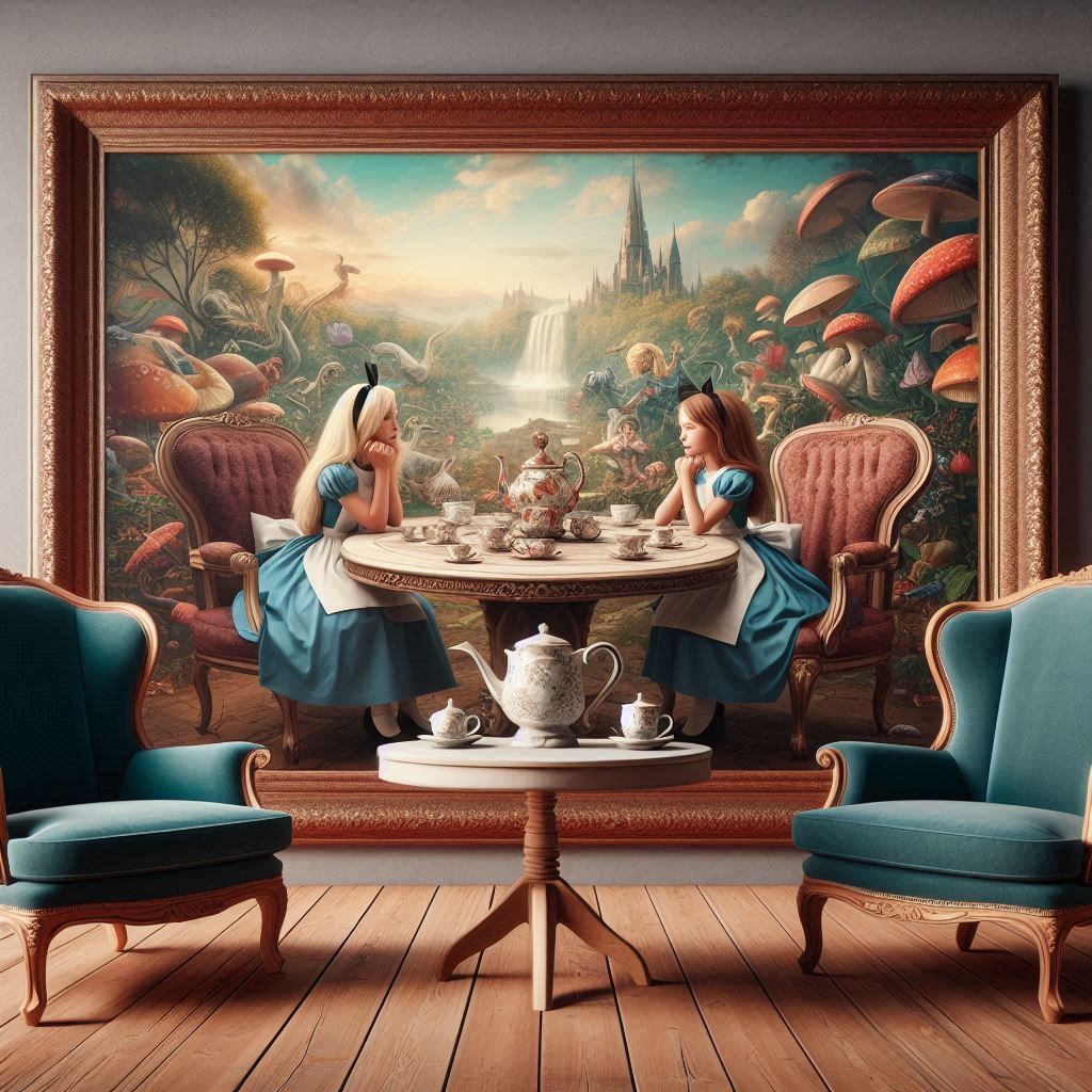 Alice and her friend