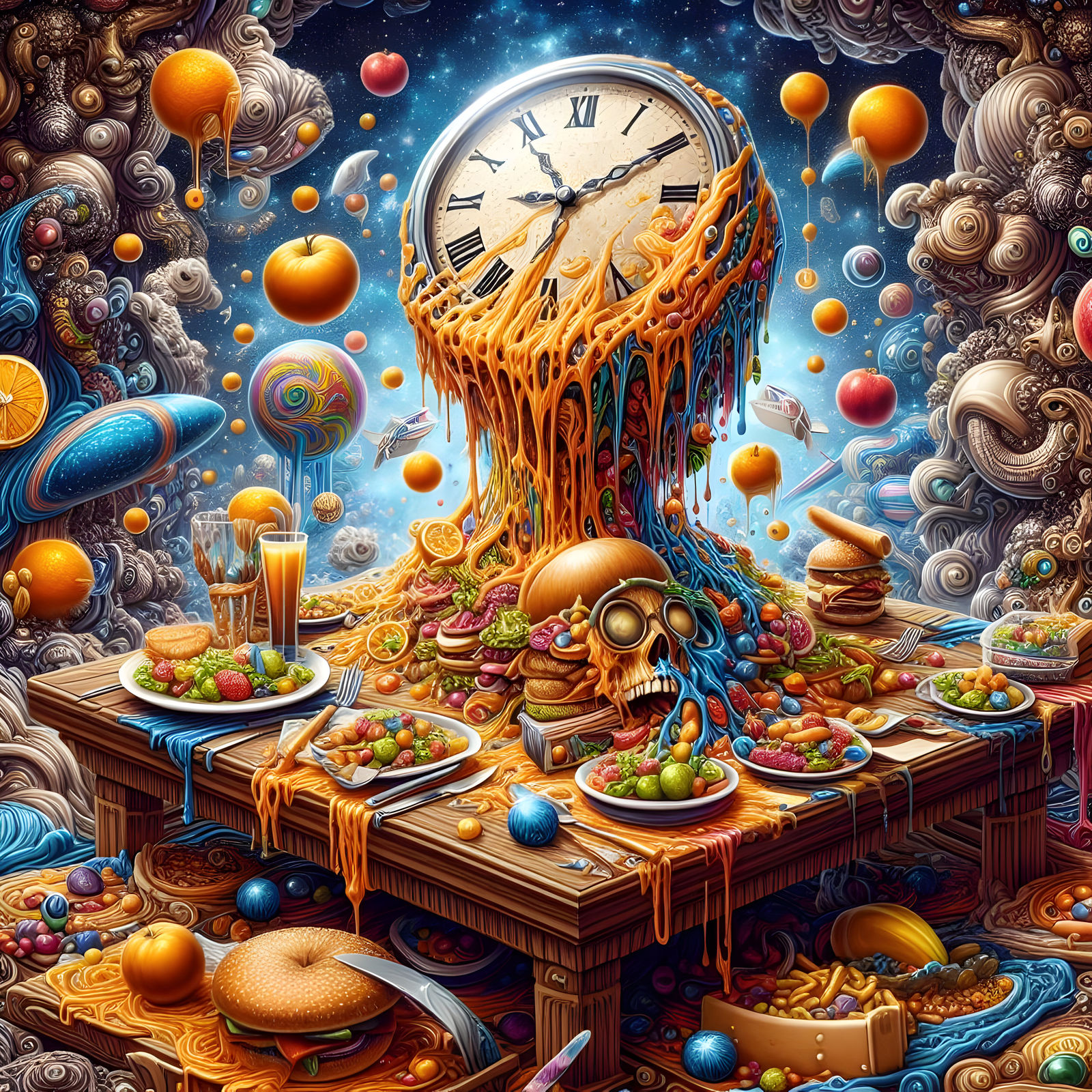 "Time is an illusion. Lunchtime doubly so."