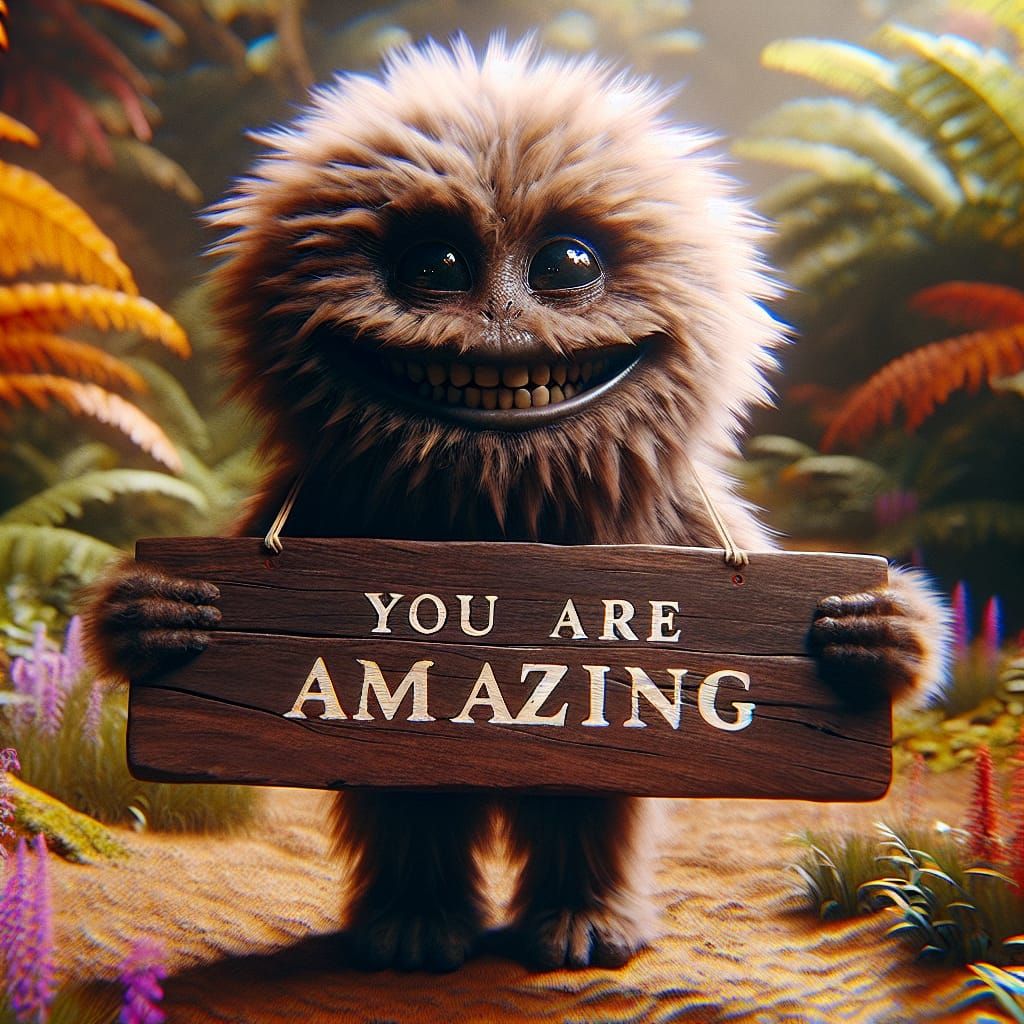 Hyper-Realistic Fur Ball in Safari, Analog Style