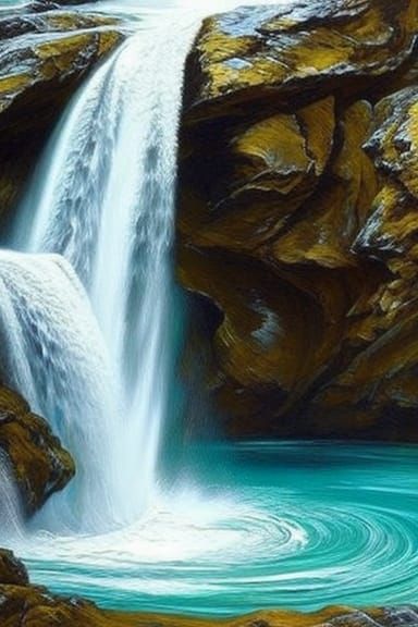 Waterfall Whirl Pool 2