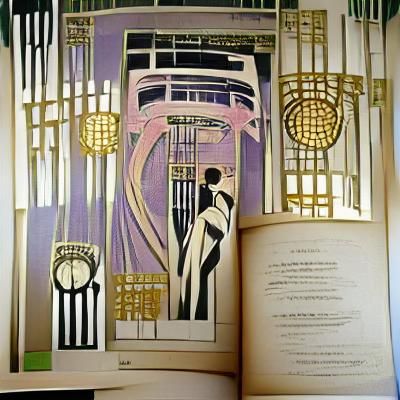 Art Deco the great gatsby with Charles Rennie Mackintosh