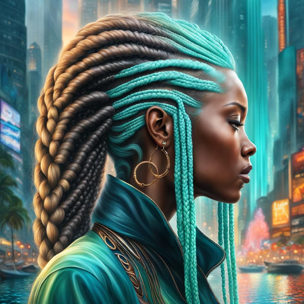 Gold-Turquoise