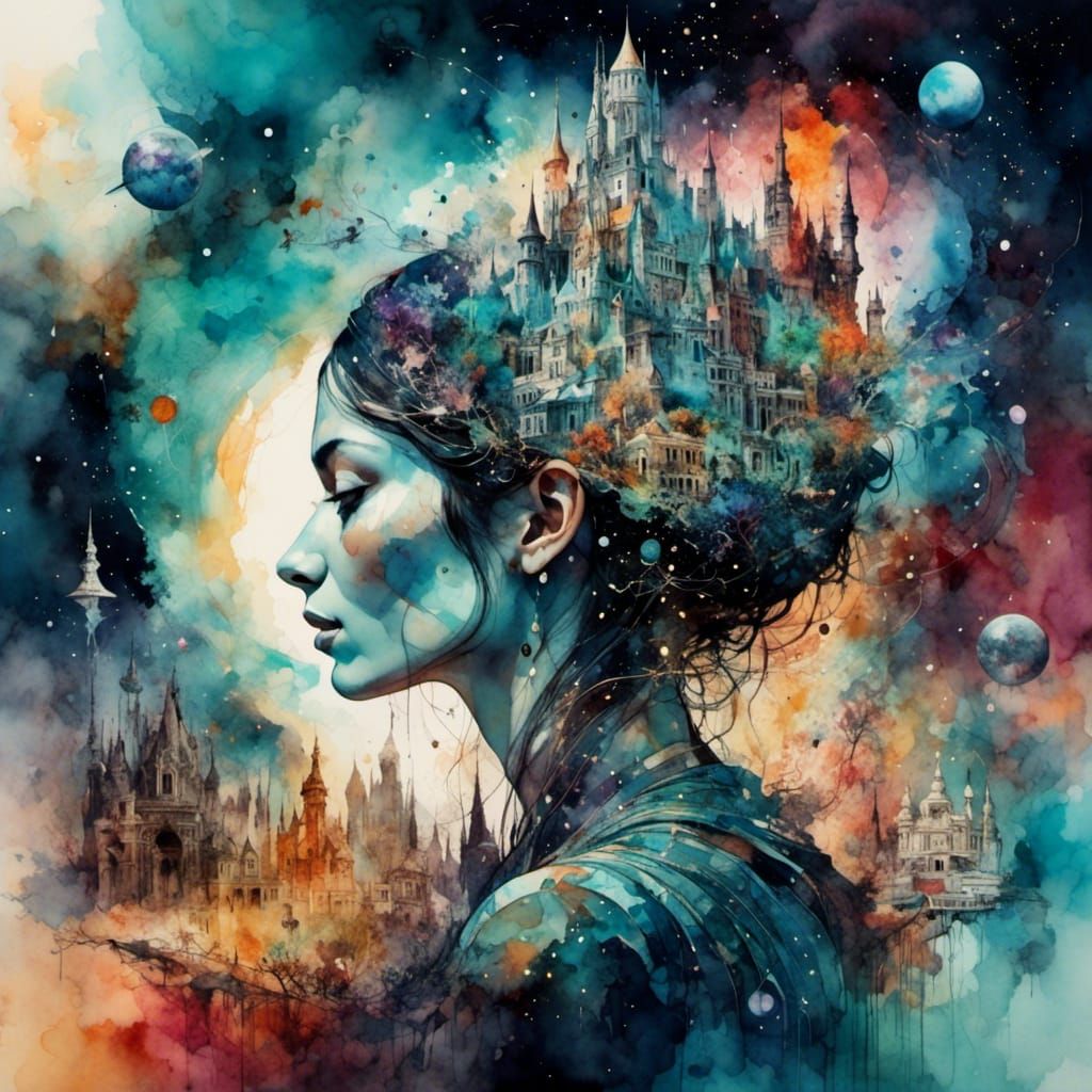 Cosmic Singularity <lora:Dreamweave:1.0> 