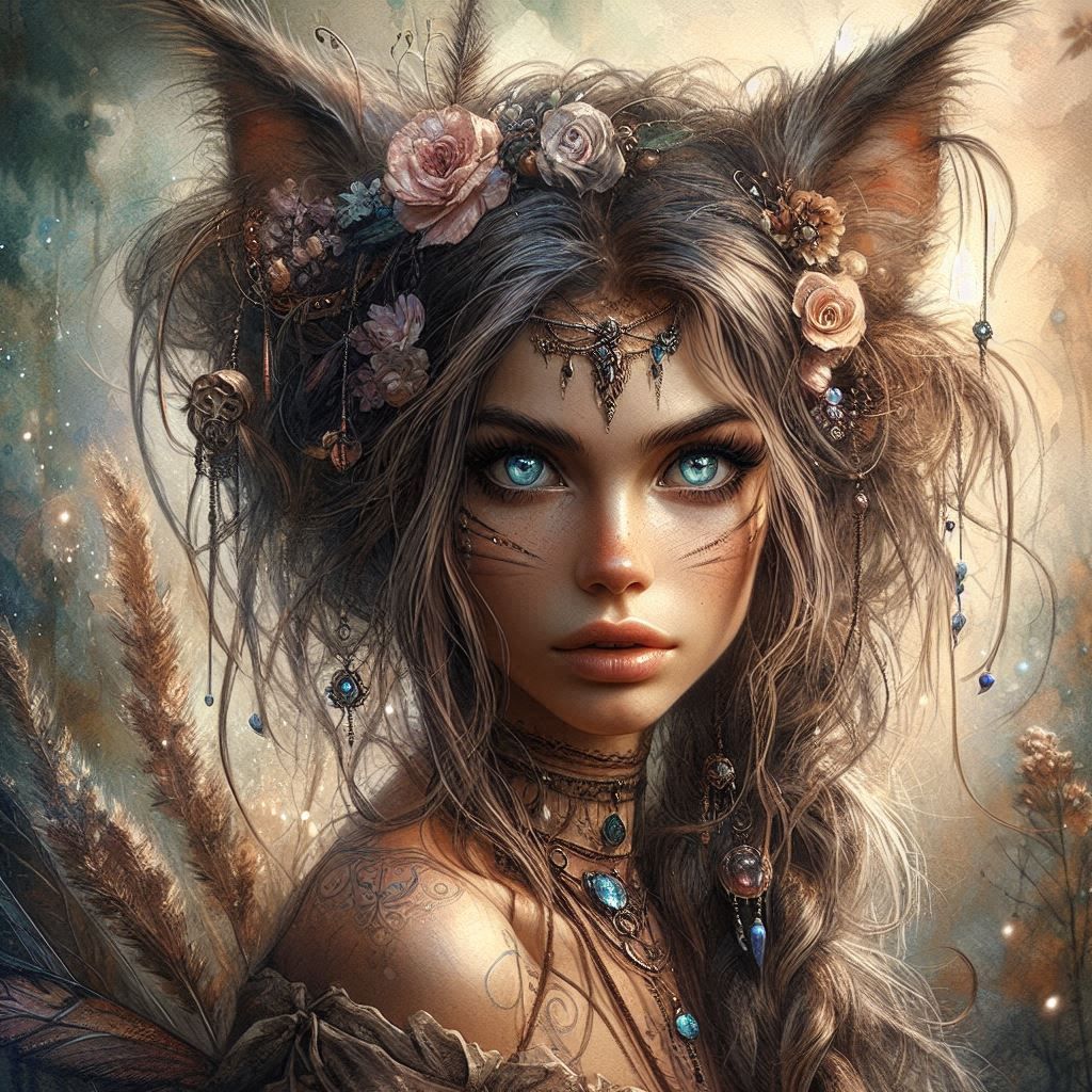 Luisa: hybrid Cat lady