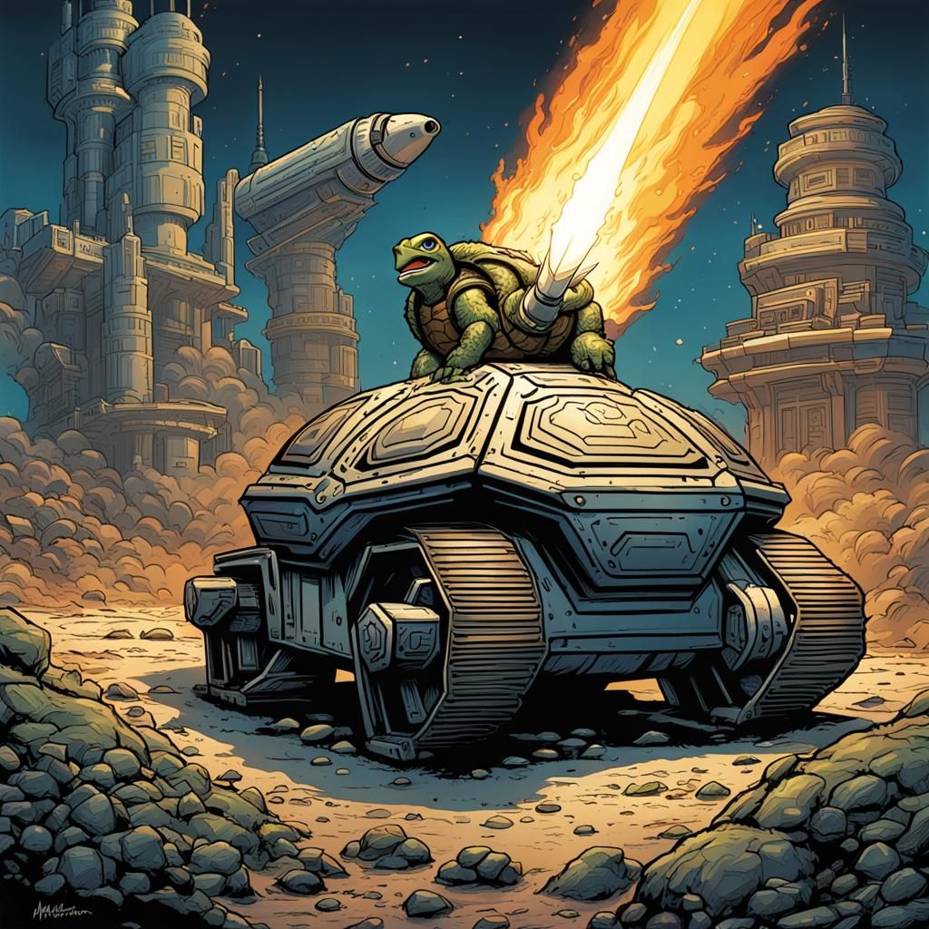 missile launcher turtle shell