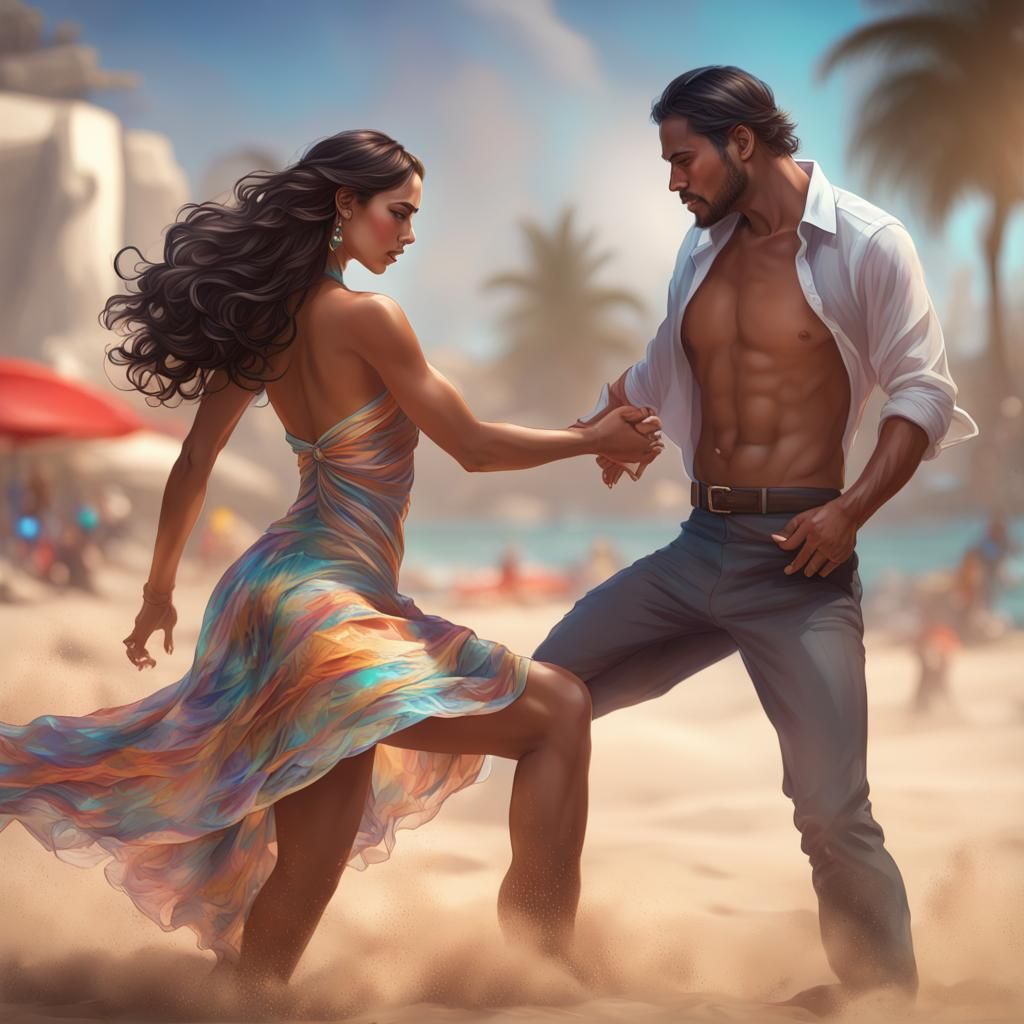 Dancing Bachata