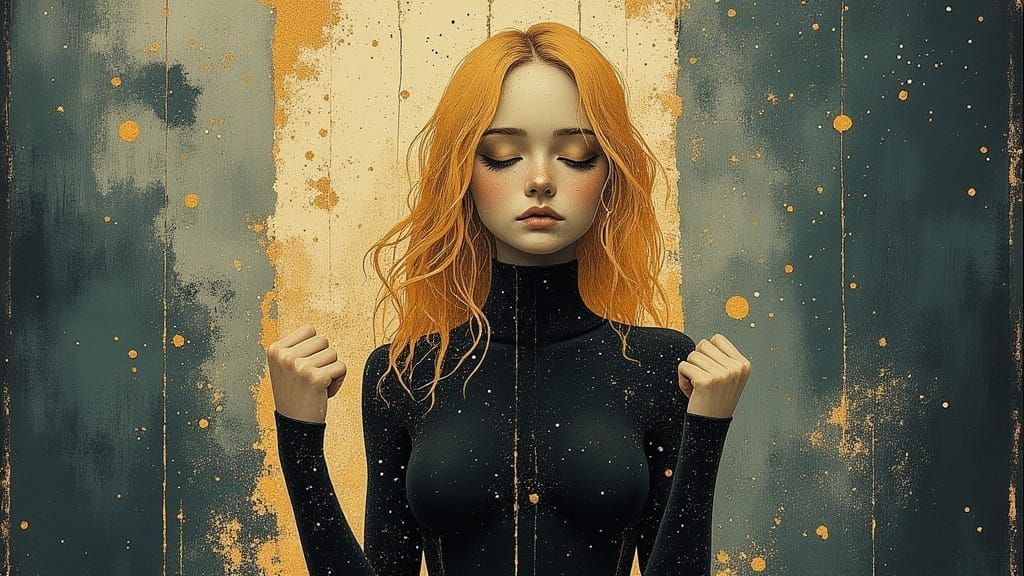 With the truth clenched in her fists