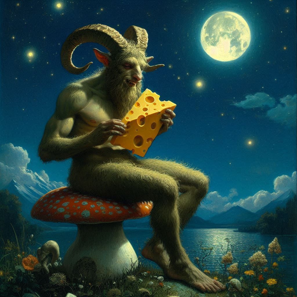 Cheese in the Moonlight