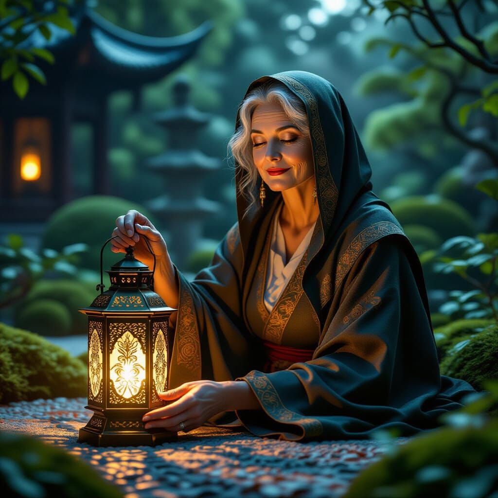 Lantern in the swamp   by @Lenny Benny