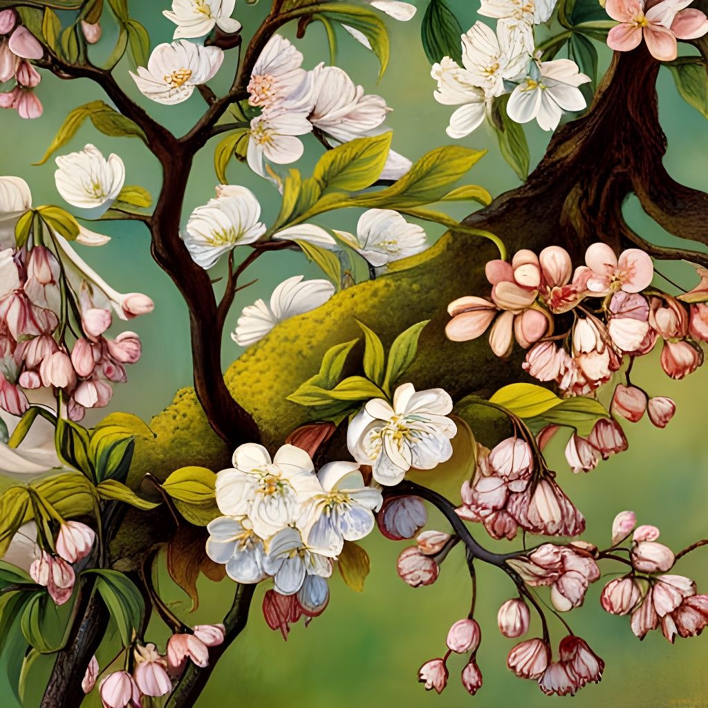 Cherry Blossoms in the morning light  by @Tina auf der Blumenwiese