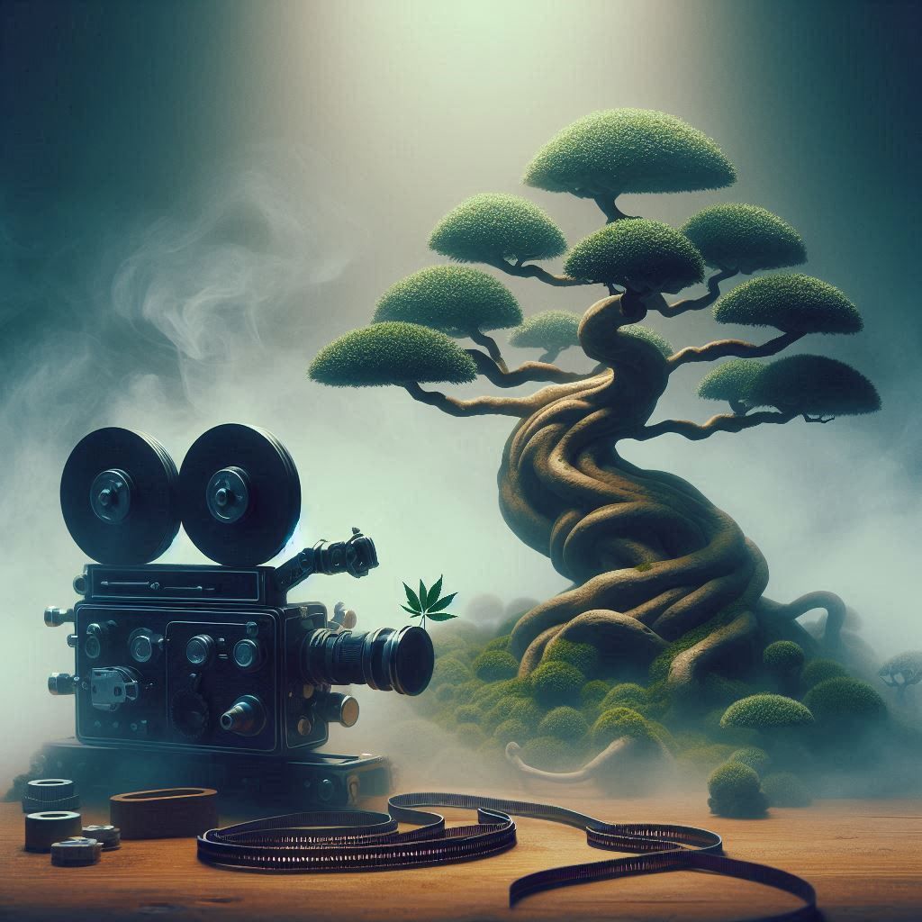 Surrealist Techniques Bonzai Tree