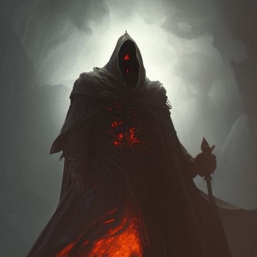 Ashen Reaper (attempts) - AI Generated Artwork - NightCafe Creator