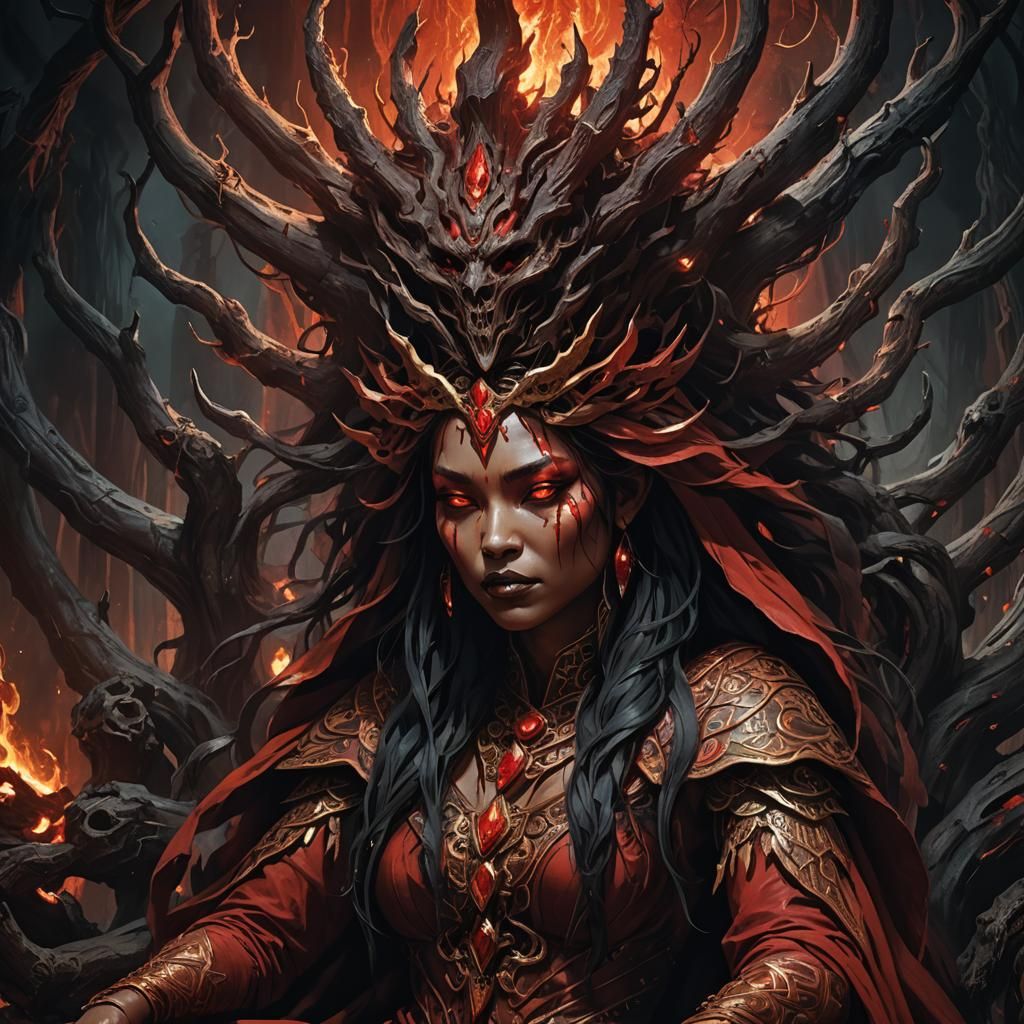 VEYJÁ, GODDESS OF THE UNDERWORLD 

Titles: Blood Goddess, Re...