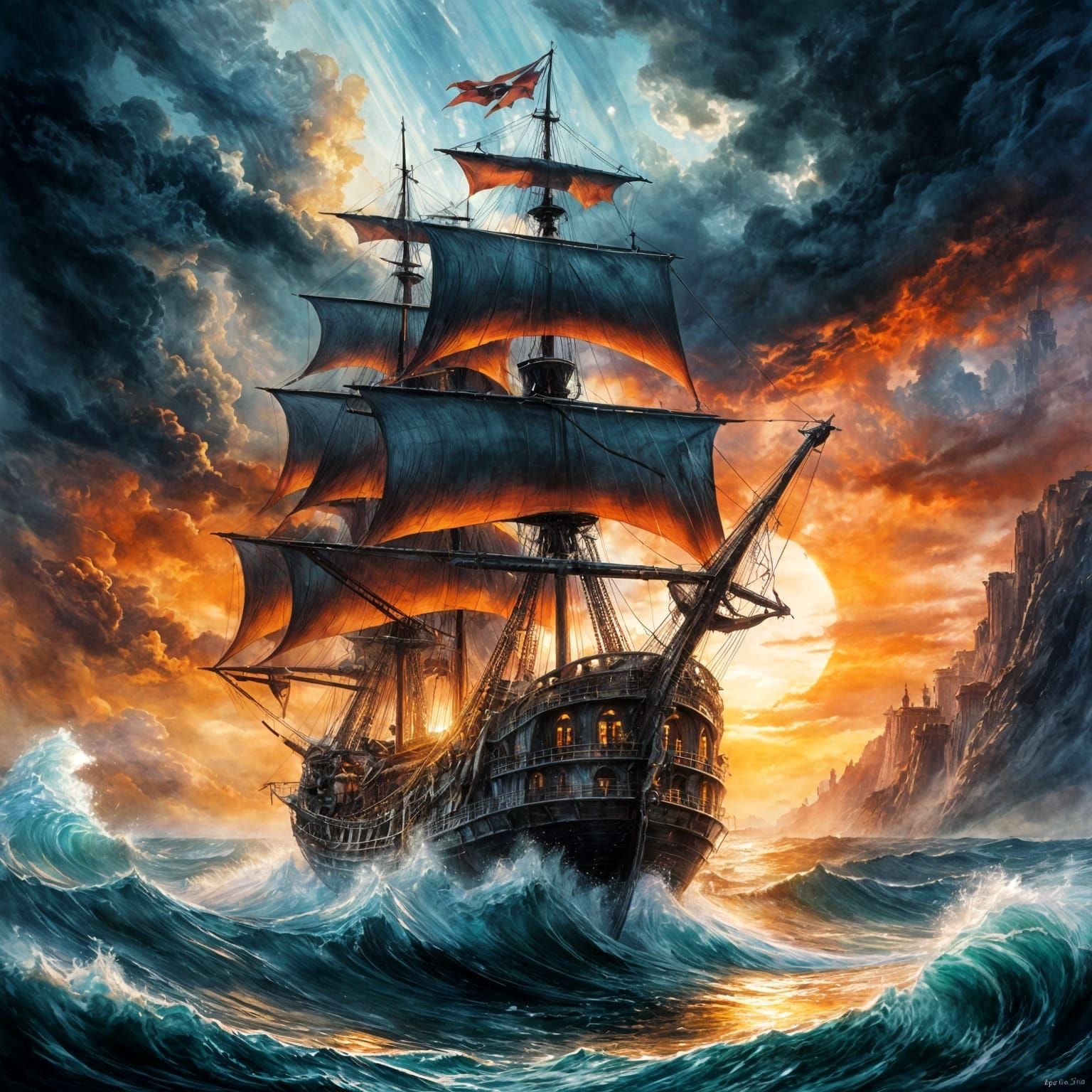 Voyage  by @silverpoodle