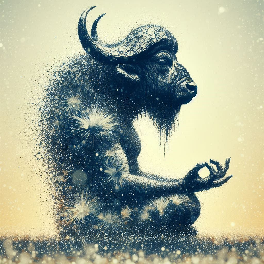 double exposure beautiful fantasy DALL-E 3 portrait landscap...