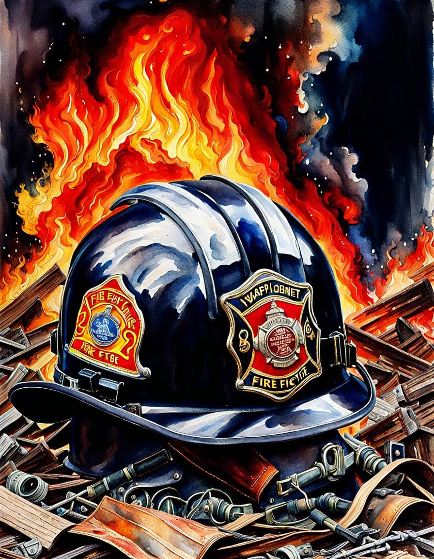 Guardians of the Flames: A Tribute to Firefighters  by @Heralyn