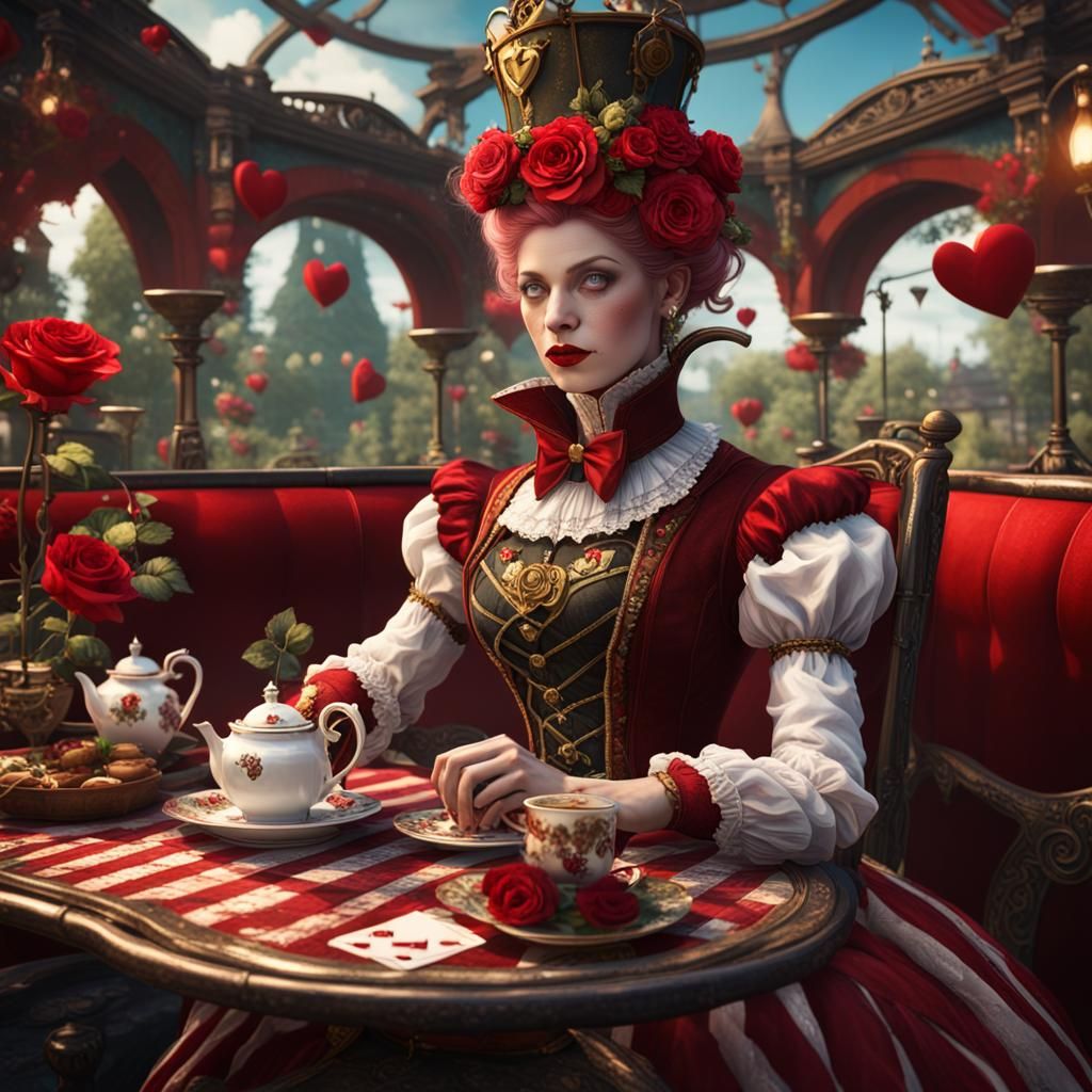 QUEEN OF HEARTS TEA TIME