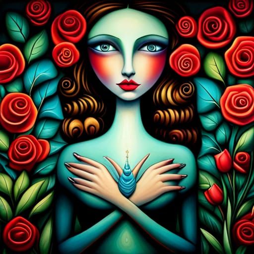 Why does my heart feel so bad? 0007 AI Generated Artwork NightCafe