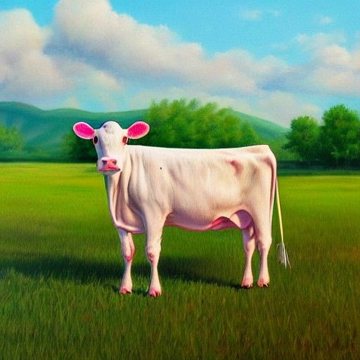 Cow is looking at you