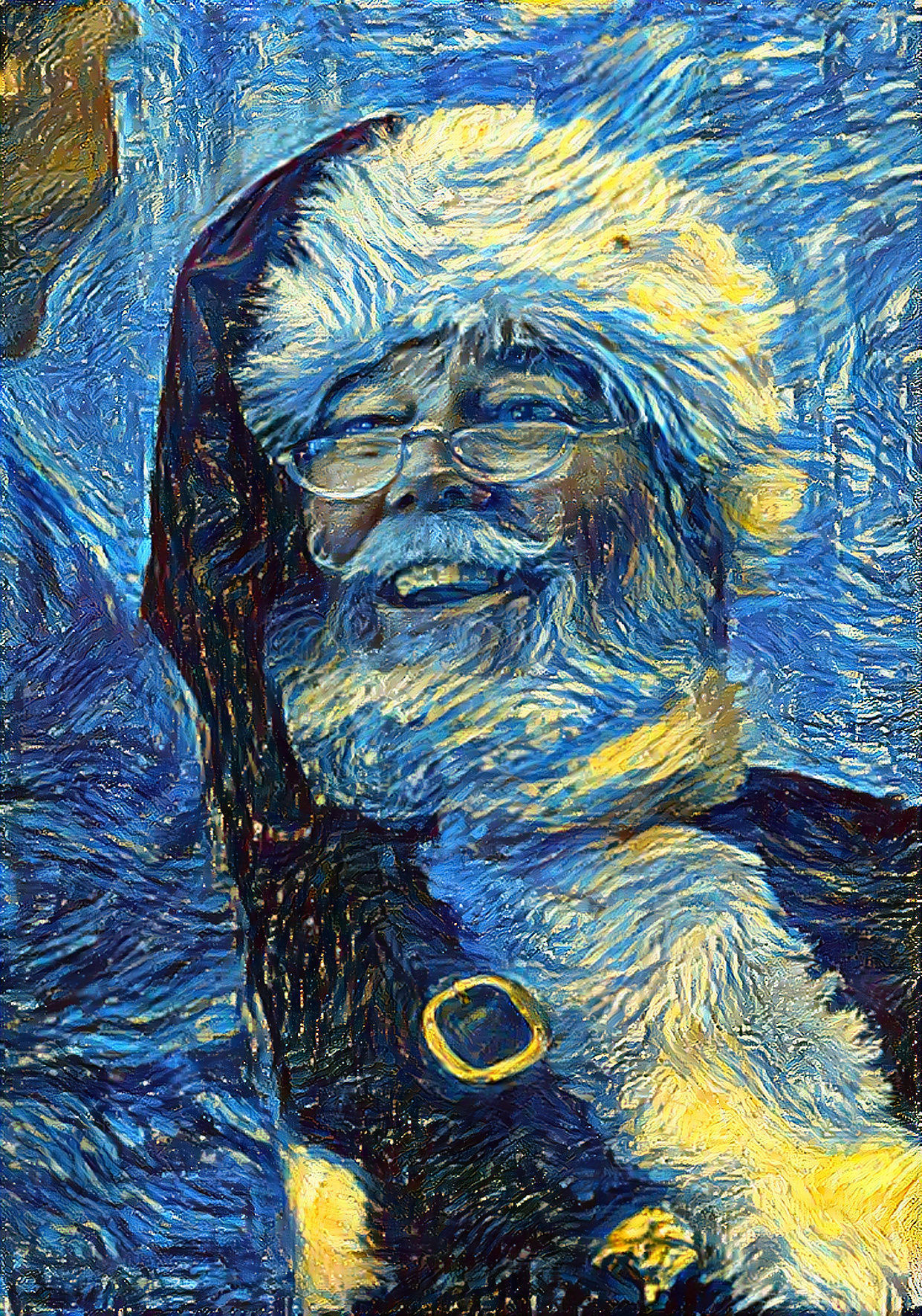 Santa Van Gogh