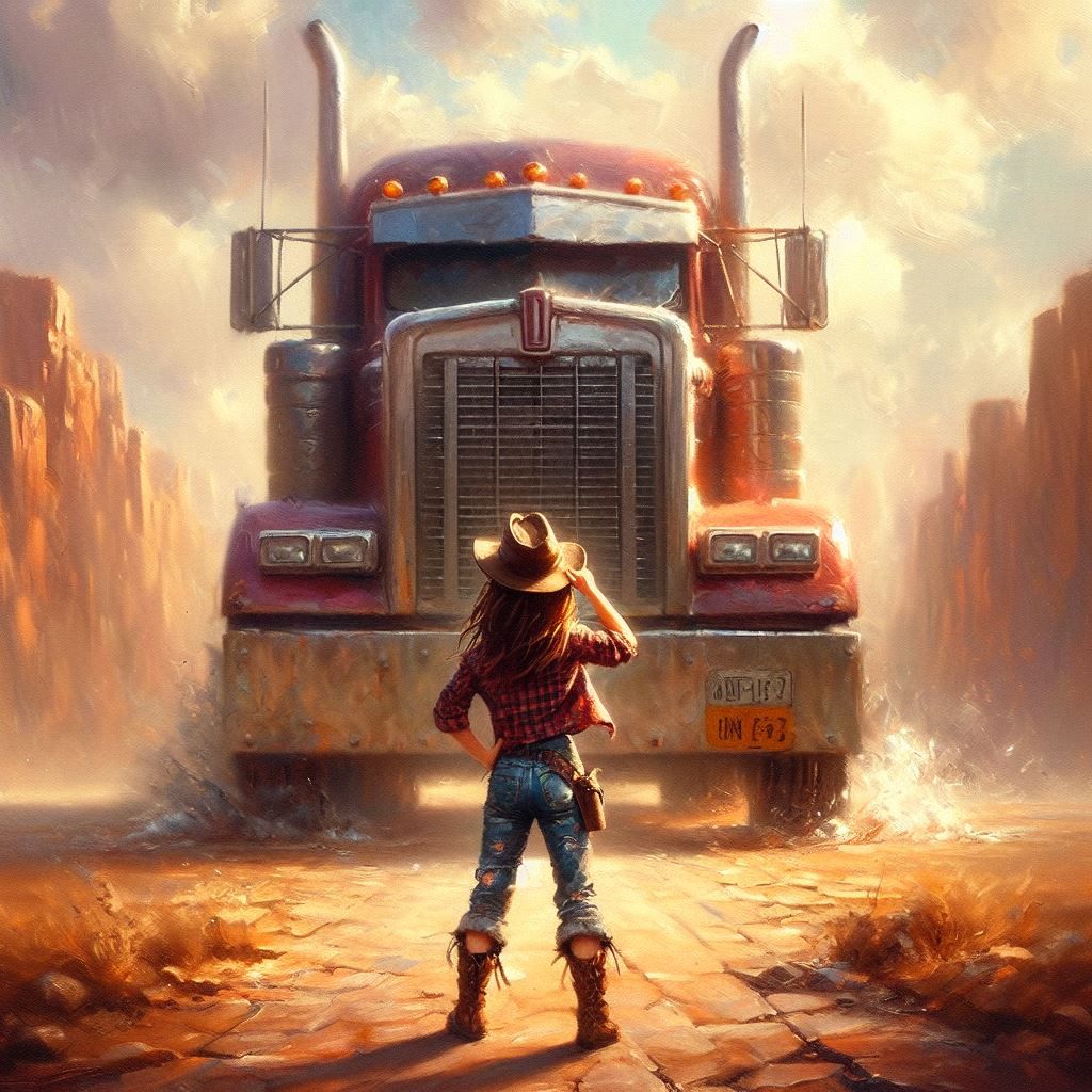 Giants And Dwarfs Of The Desert Roads