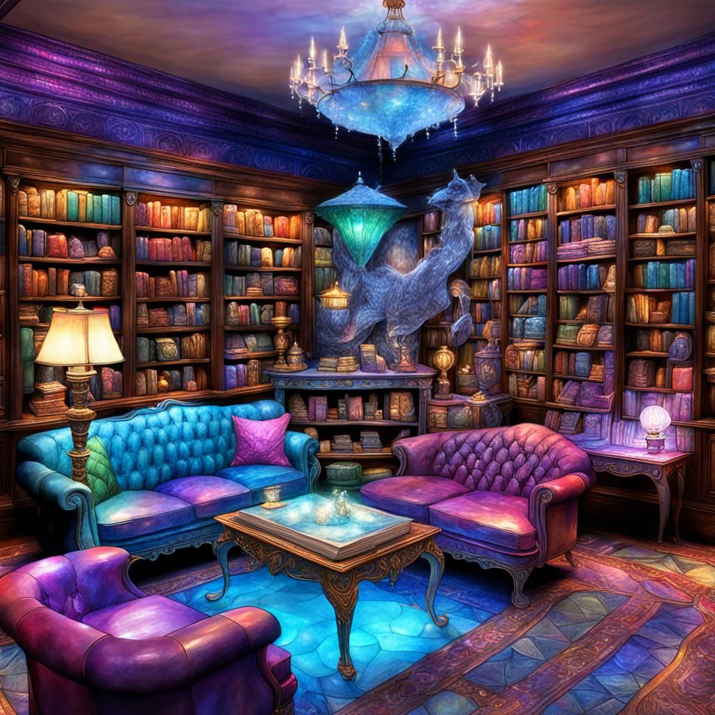 Magical Room - AI Generated Artwork - NightCafe Creator