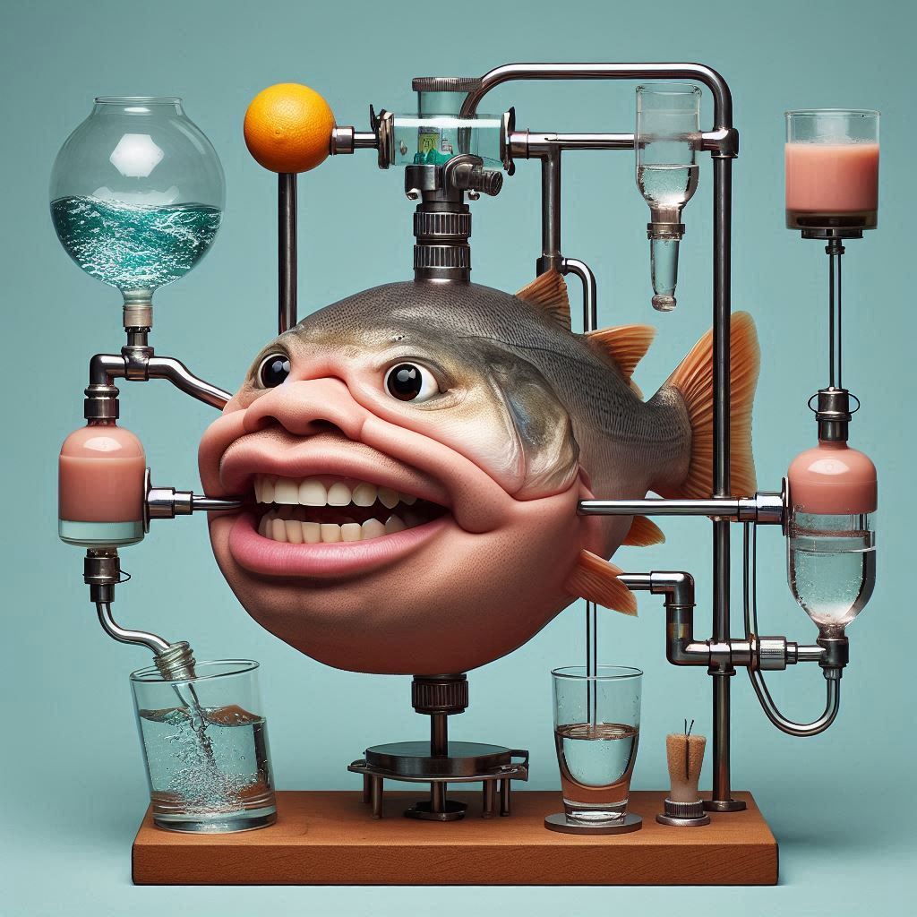 fish saliva distiller