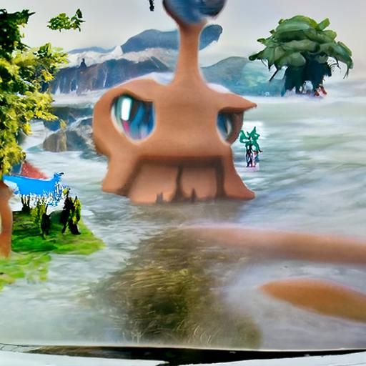 Pokémon like creature