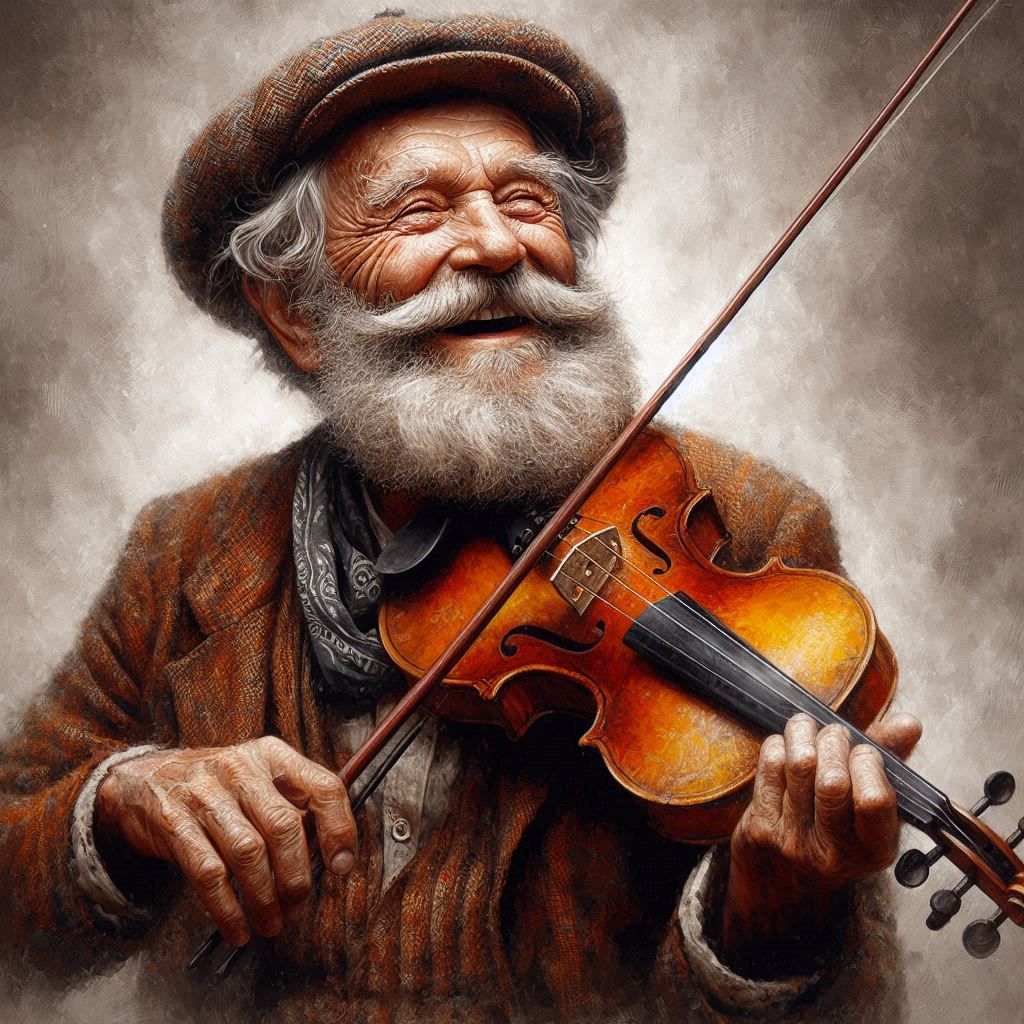 the fiddler  by @MindArtXL