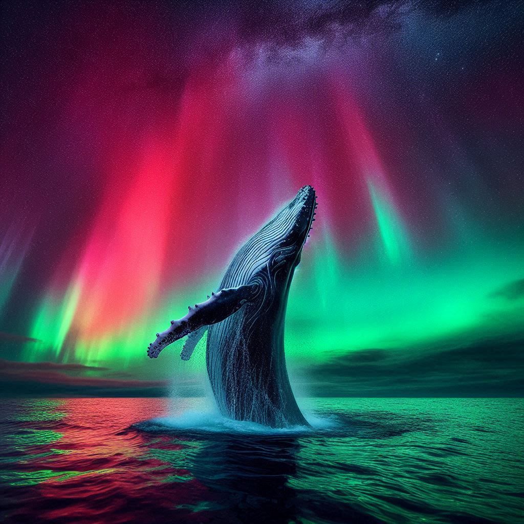 Enjoying the Light Show