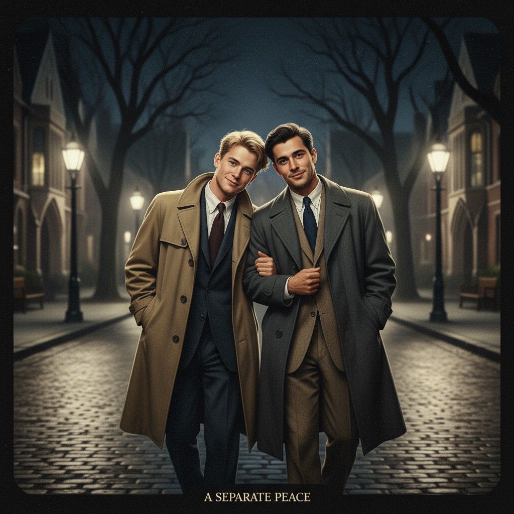 A separate peace: pilot cover