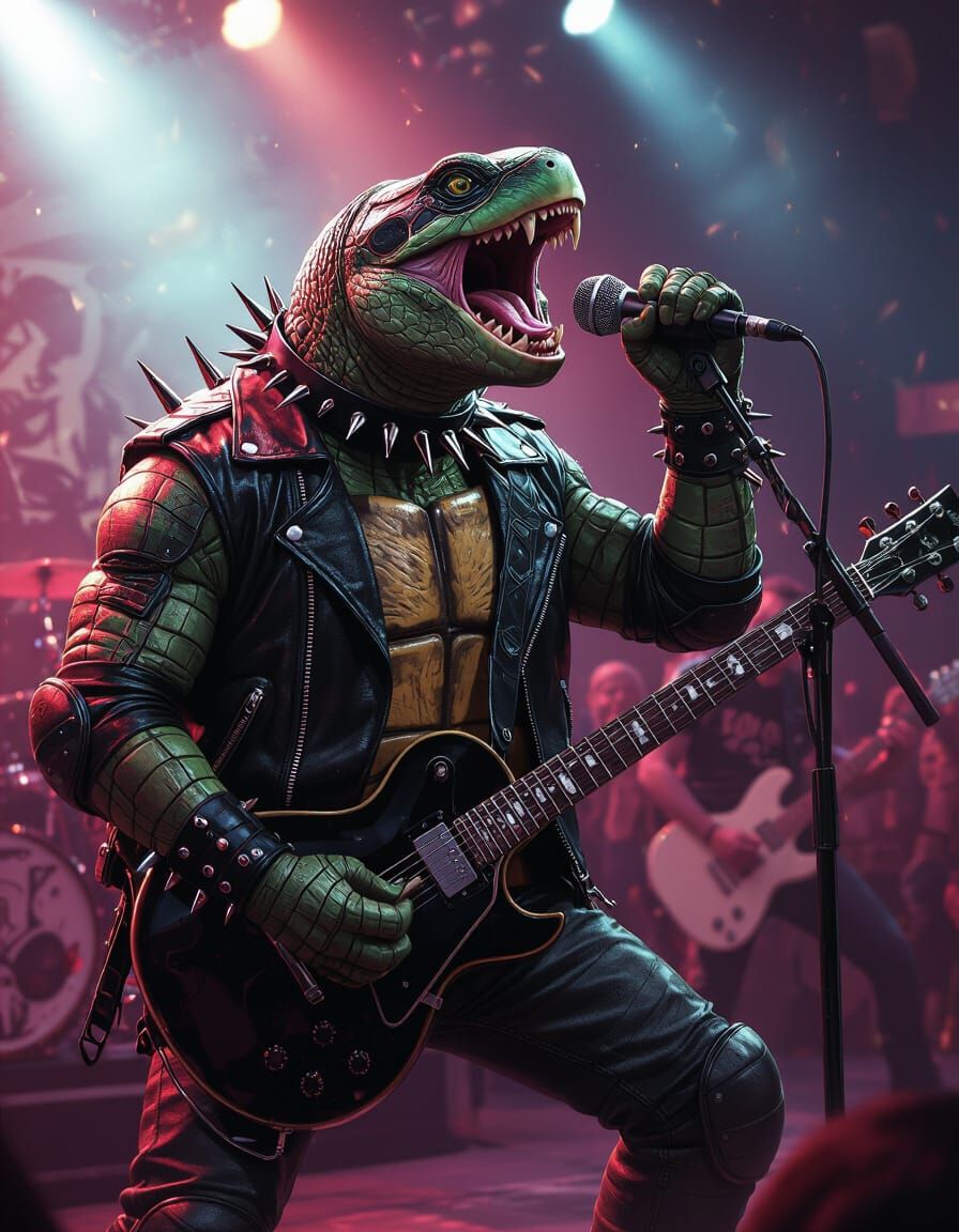 Hard Metal Turtle   by @Rosien_HoH