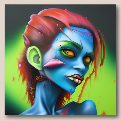 fancy female goblin
