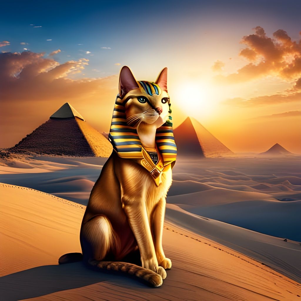 Golden Sphinx - AI Generated Artwork - NightCafe Creator