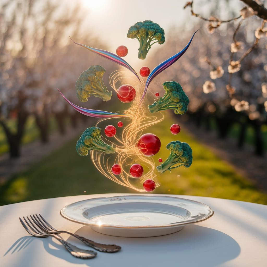 Magical spring salad