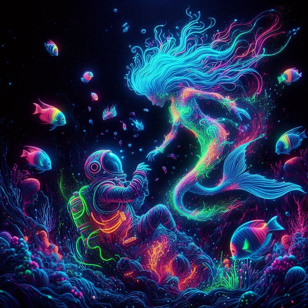 Mermaid and Aquanaut