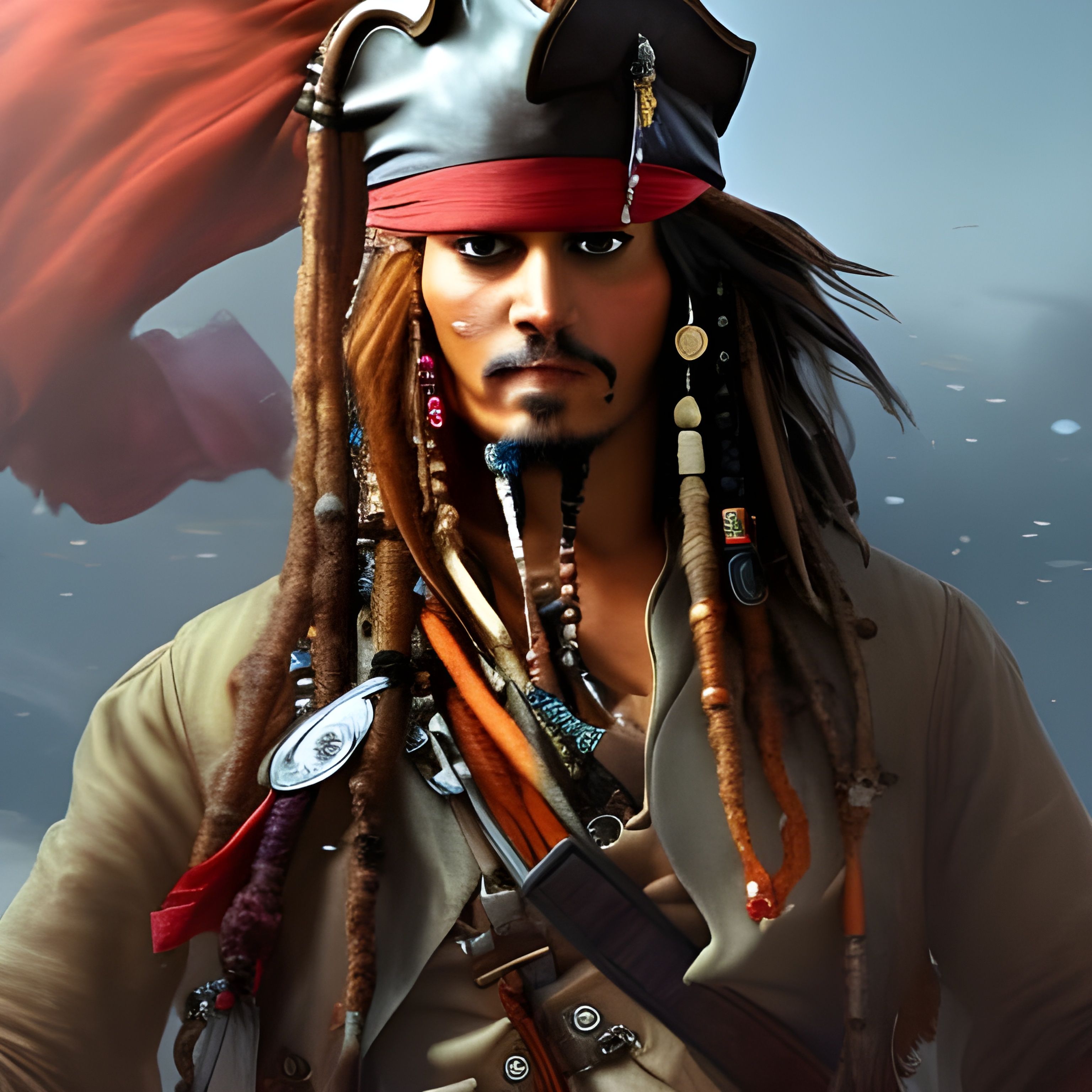 Capt. Jack Sparrow, Digital Arts by Lord Amihere