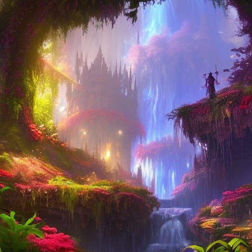 Fantasy Kingdom (challenge) - AI Generated Artwork - NightCafe Creator