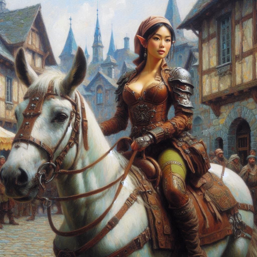 "On the Town" with Admiral and Sadie