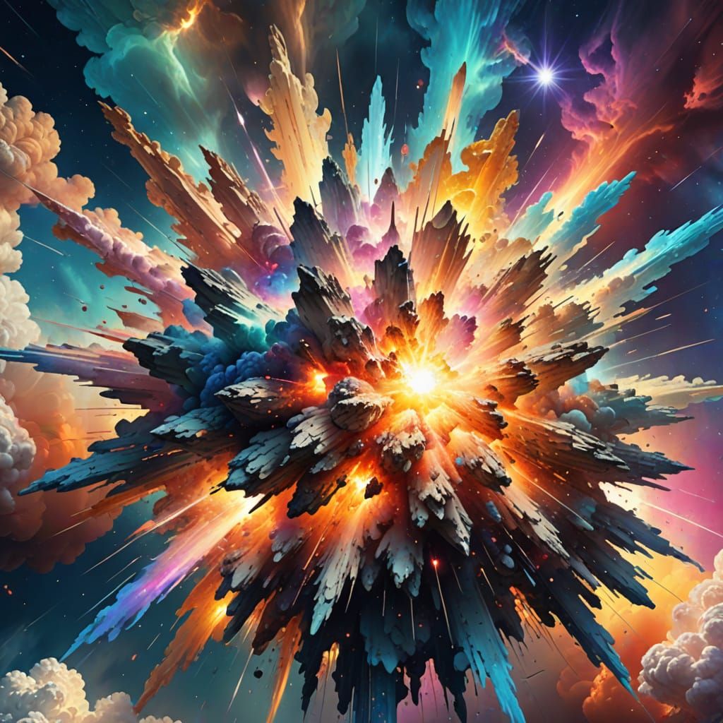 Cosmic explosion of color  by @Wildlife51