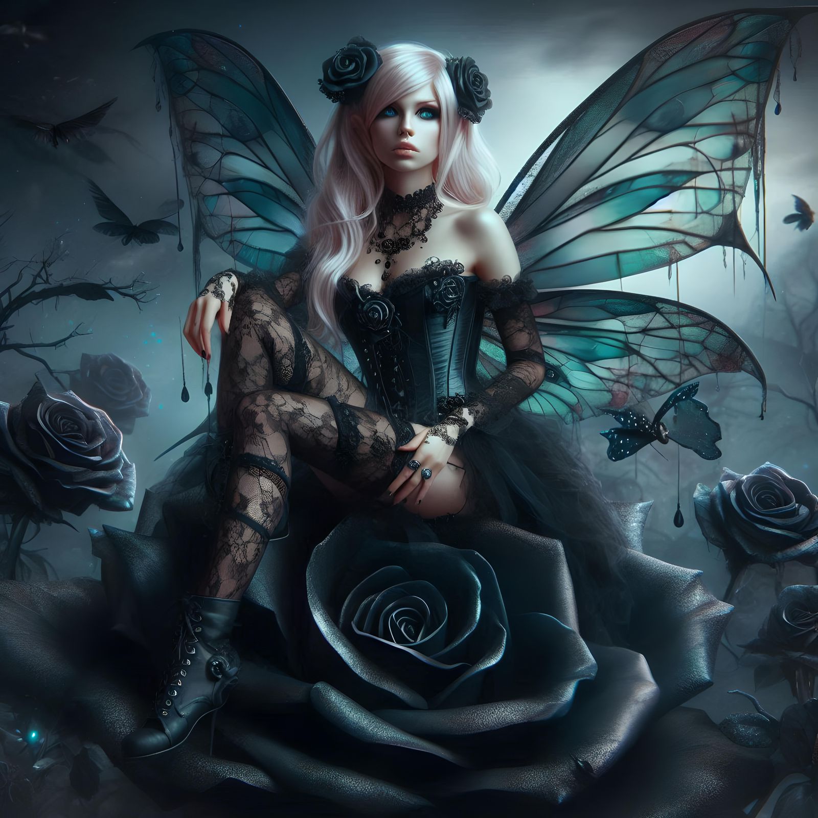 Black Rose Fairy #6