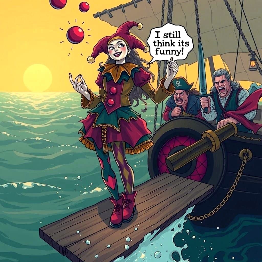 "what's a pirates favorite letter?" "arrrr?"  by @The Nights Sky