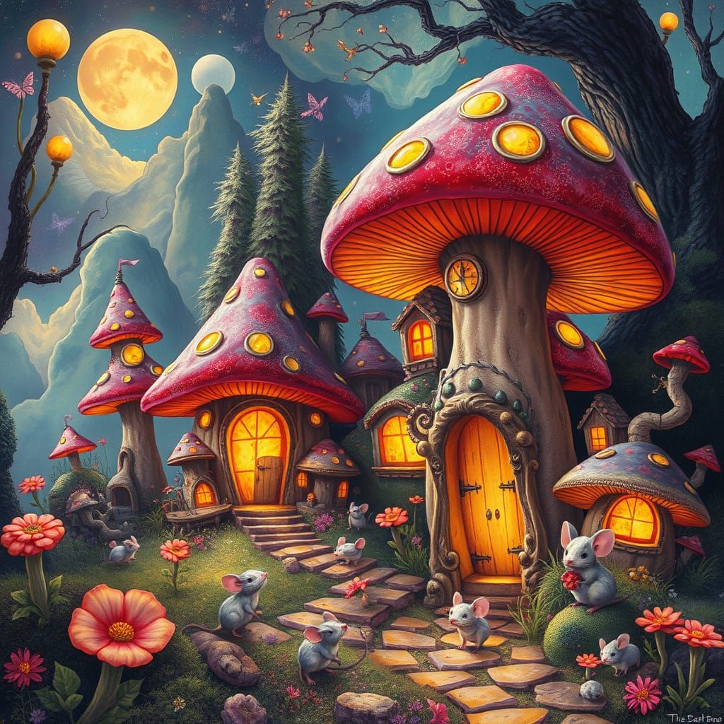 Mushroom village 