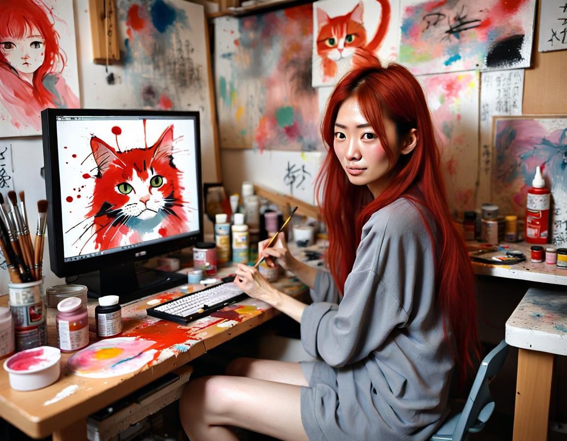 Digital Artist? #2 - AI Generated Artwork - NightCafe Creator