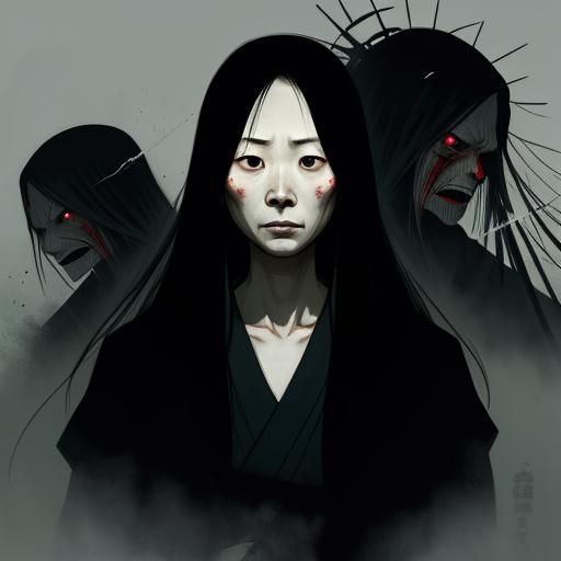 yamamura sadako AI Generated Artwork NightCafe Creator yamamura sadako AI Generated Artwork NightCafe Creator