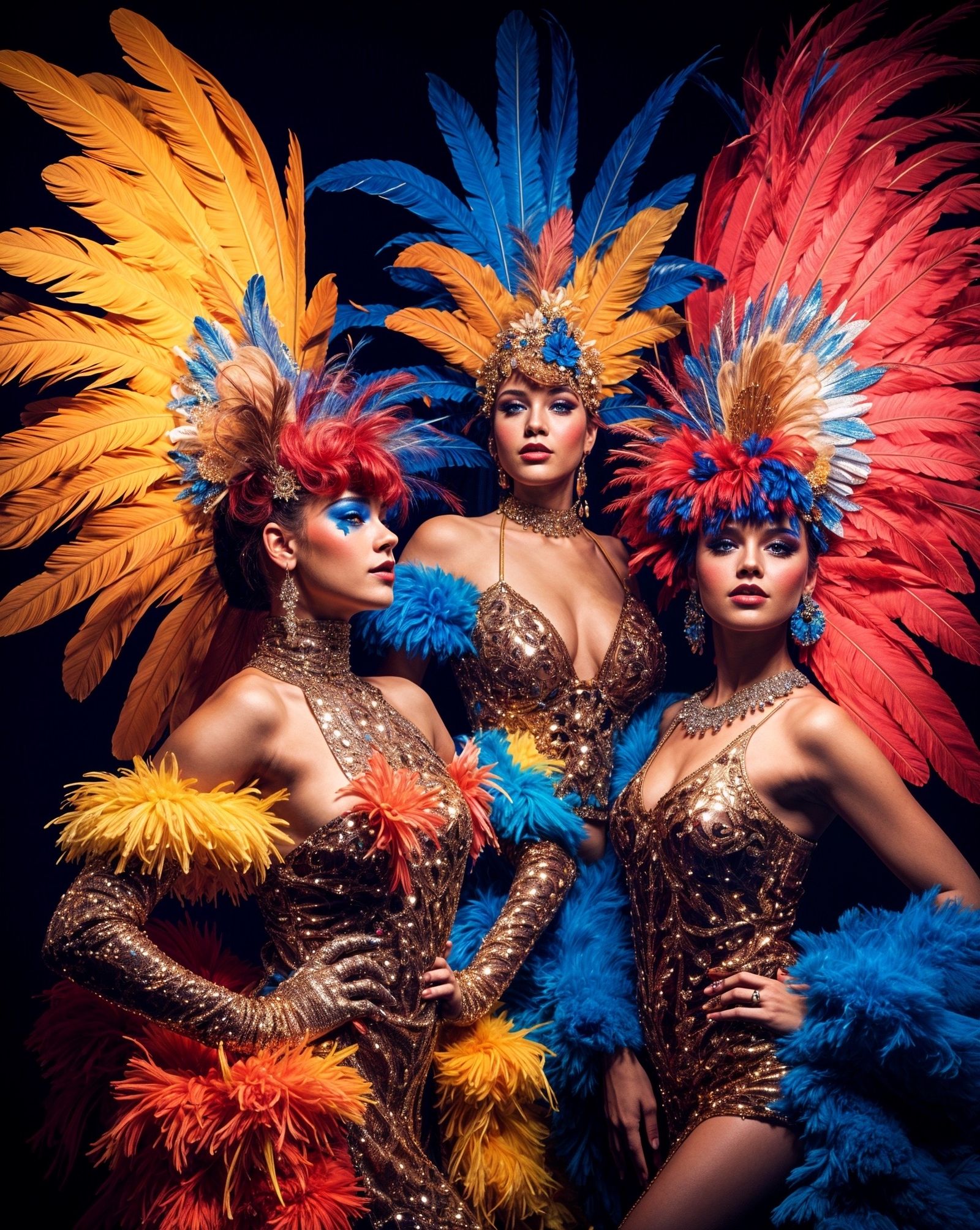 Las Vegas Showgirls.