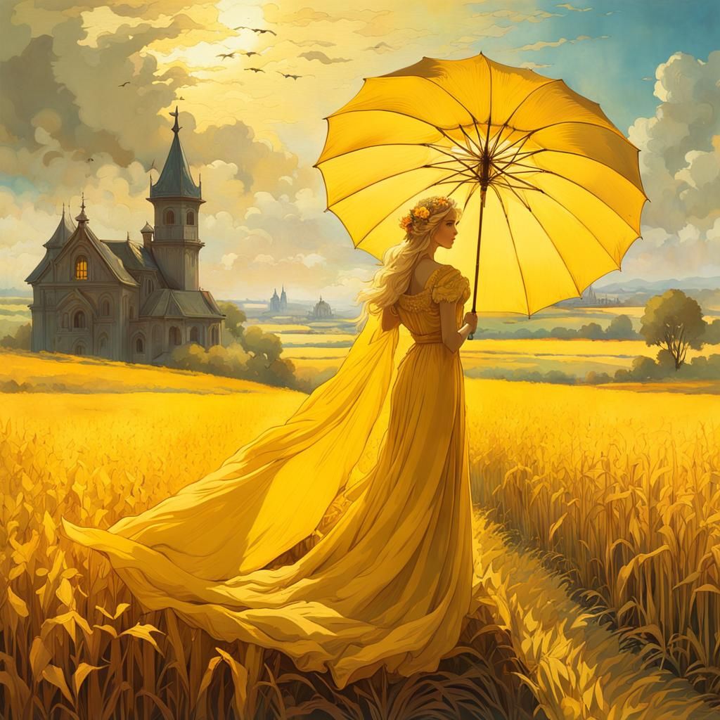 YELLOW BLISS  by @WynSongByrd